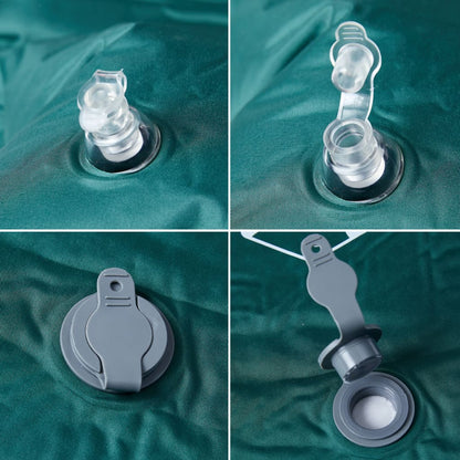 Materassino autogonfiabile con cuscino, verde