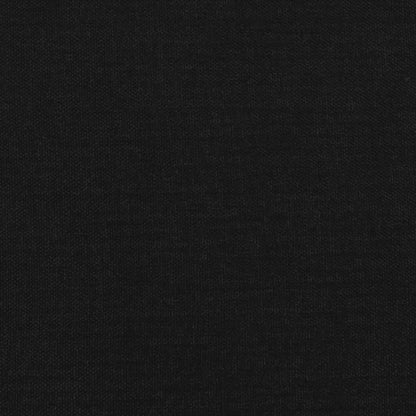 Bettgestell Schwarz 120x190 cm Stoff