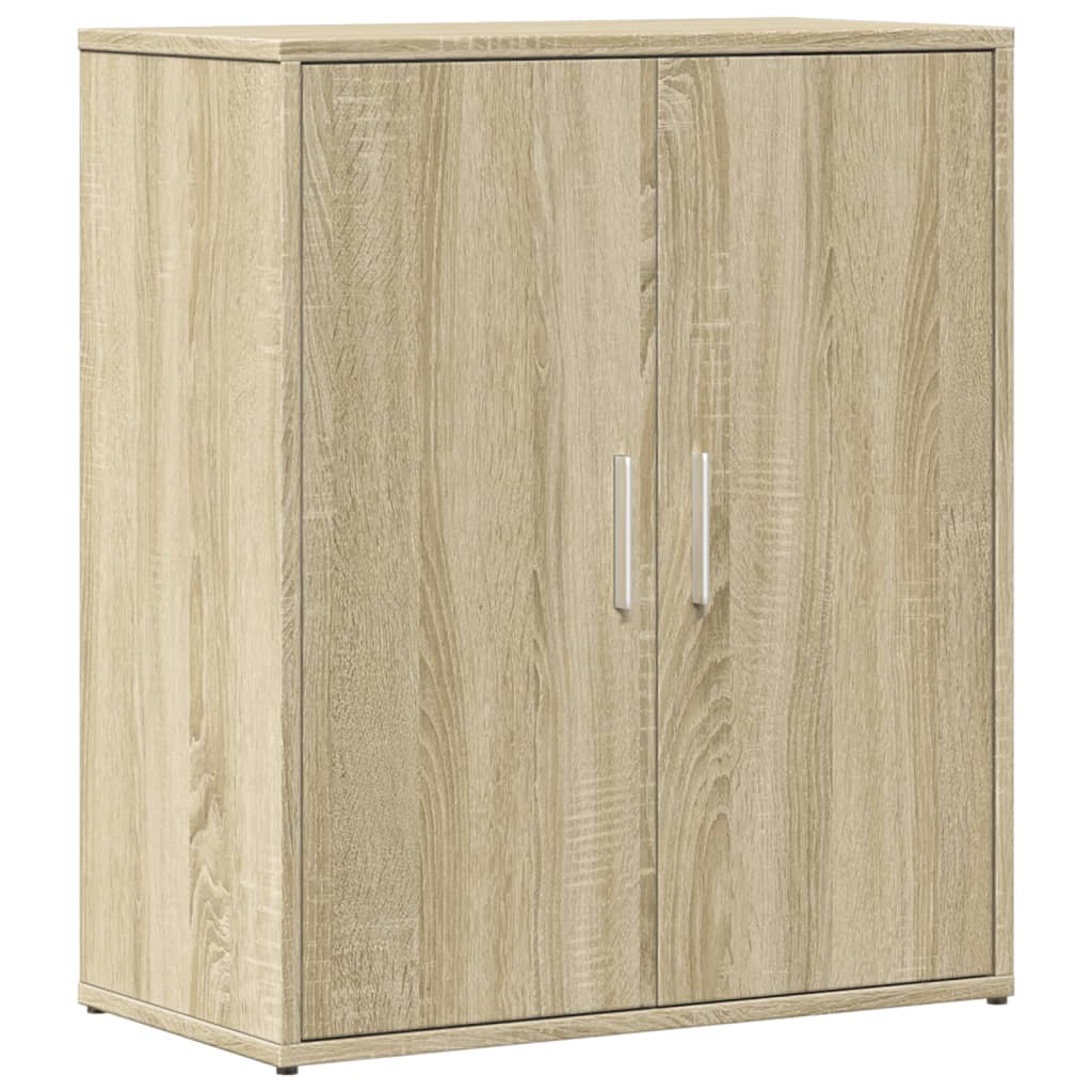 Sideboards 2 Stk. Sonoma-Eiche 60x31x70 cm Holzwerkstoff