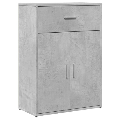 Sideboards 2 Stk. Betongrau 60x30x84 cm Holzwerkstoff