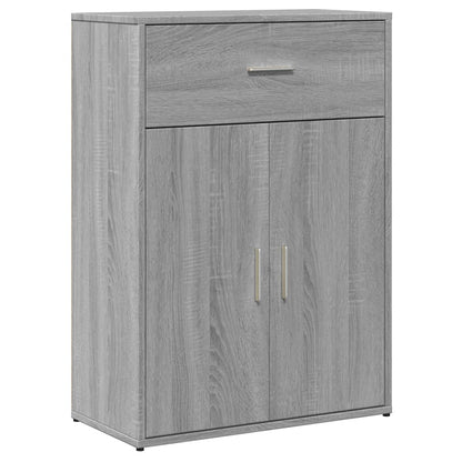 Sideboards 2 Stk. Grau Sonoma 60x30x84 cm Holzwerkstoff