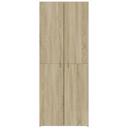 Aktenschrank Sonoma-Eiche 60x32x153 cm Holzwerkstoff