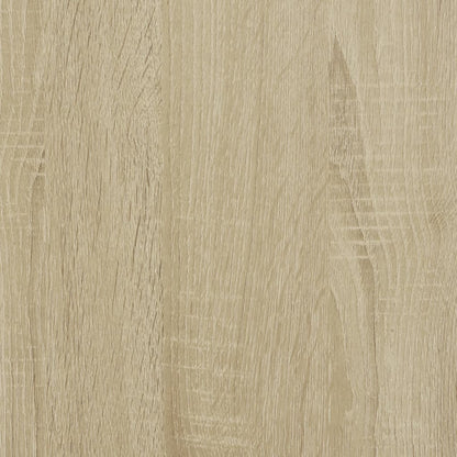 Bettgestell Sonoma-Eiche 75x190 cm Holzwerkstoff