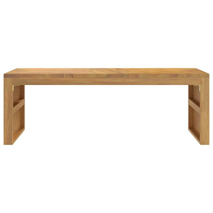 Couchtisch 110x35x38 cm Massivholz Teak