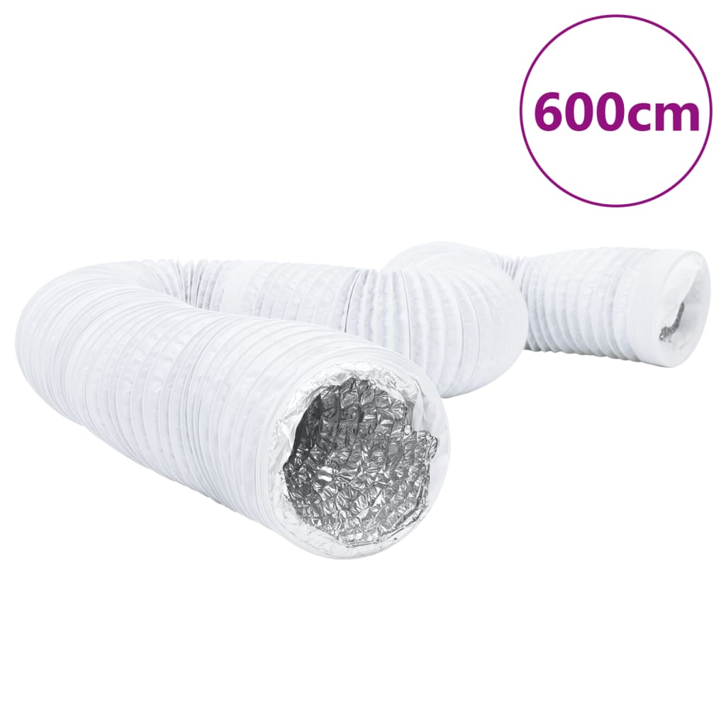 Lüftungsschlauch Aluminium und PVC 6 m Ø15 cm