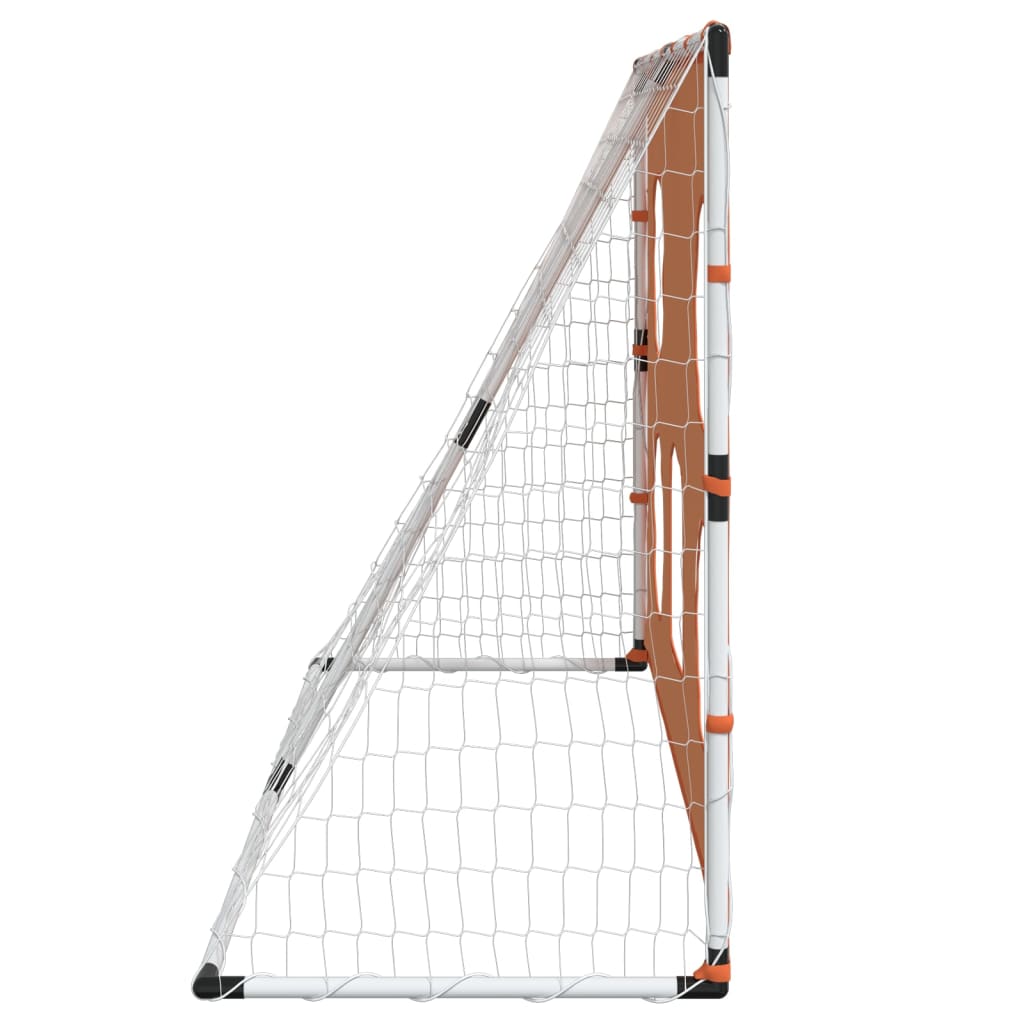 Fußballtor für Kinder mit Zielmatte und Ball 182x62x118 cm