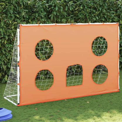 Fußballtor für Kinder mit Zielmatte und Ball 182x62x118 cm