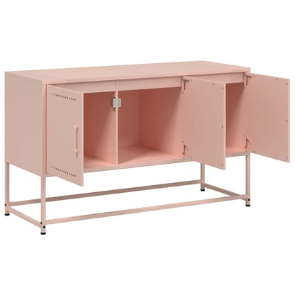 TV-Schrank Rosa 100,5x39x60,5 cm Stahl