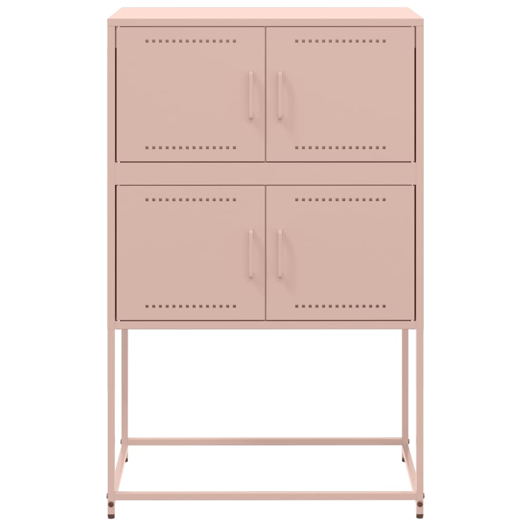 Sideboard Rosa 68,5x38,5x107 cm Stahl