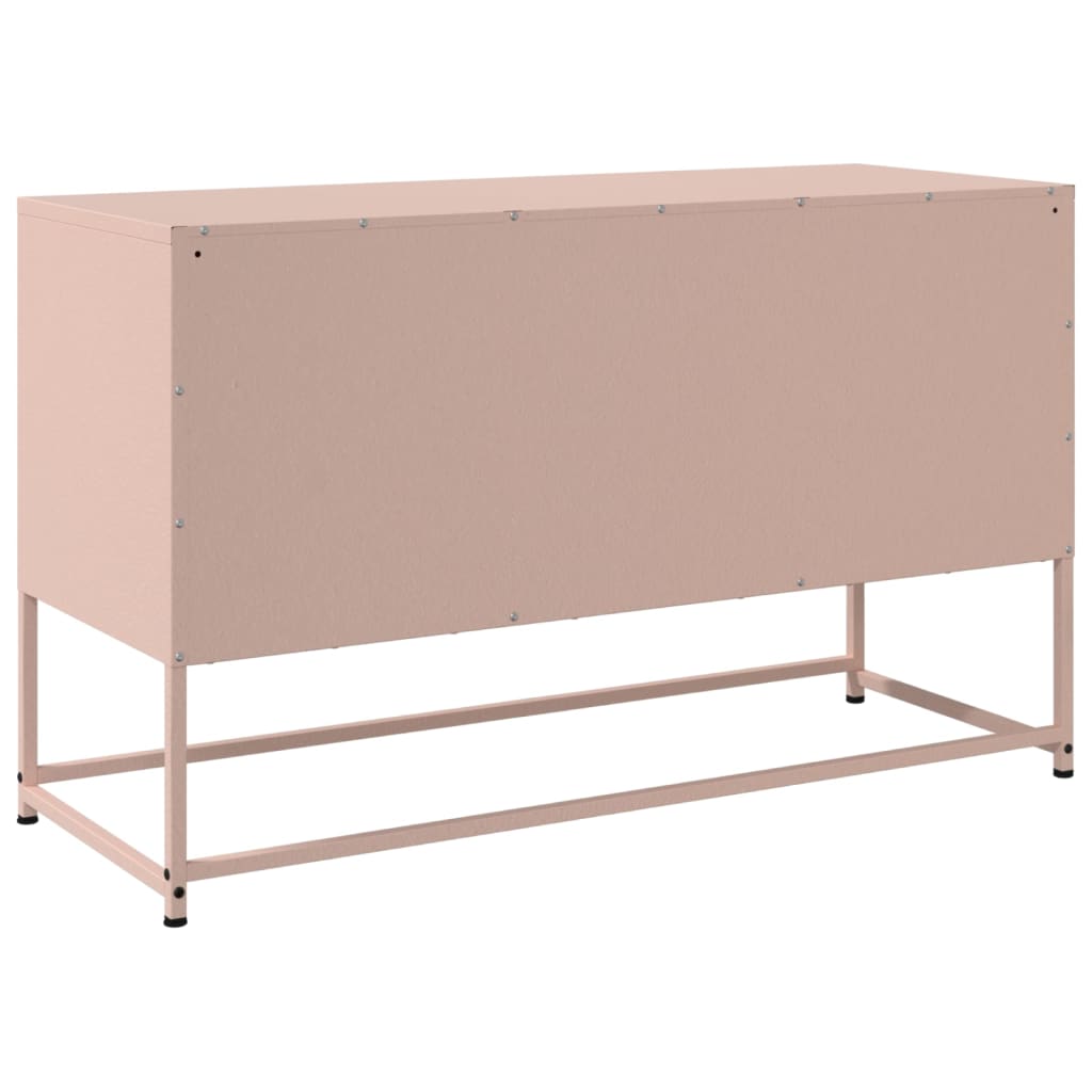 Highboard Rosa 36x39x123 cm Stahl