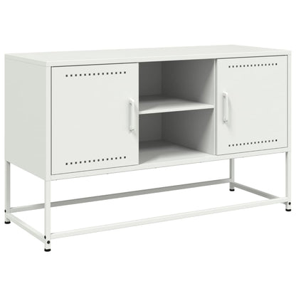 Highboard Senfgelb 100,5x39x107 cm Stahl