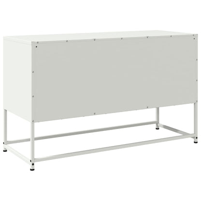 Highboard Senfgelb 100,5x39x107 cm Stahl