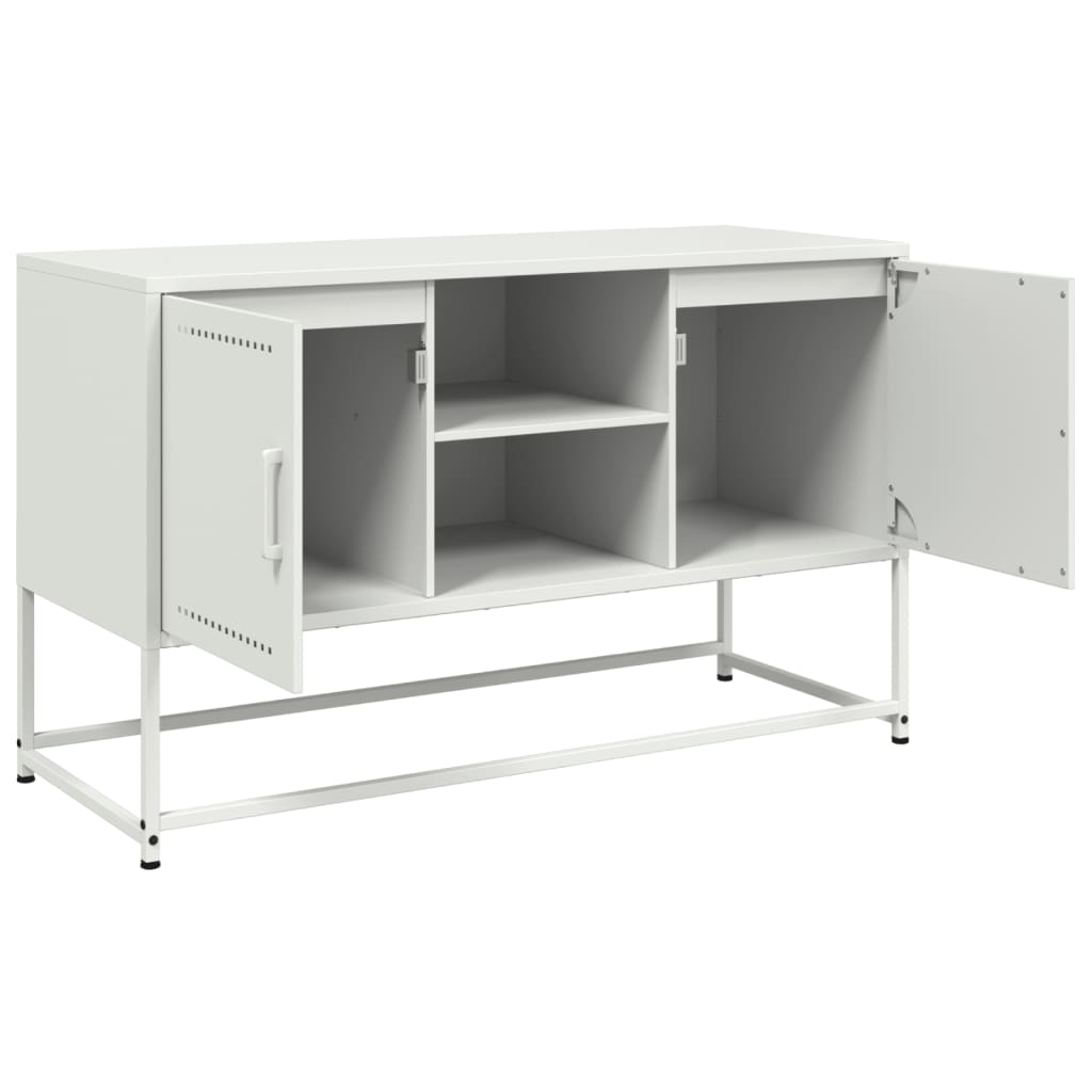 Highboard Senfgelb 100,5x39x107 cm Stahl