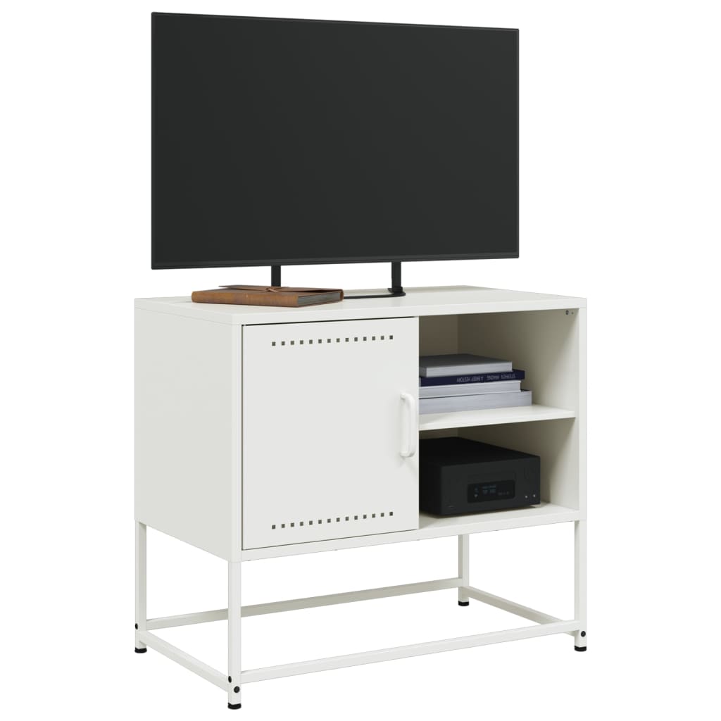 TV-Schrank Olivgrün 100,5x39x60,5 cm Stahl