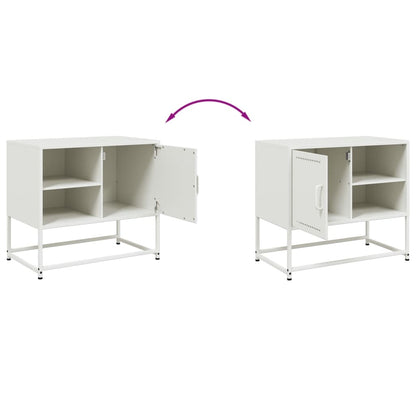 TV-Schrank Olivgrün 100,5x39x60,5 cm Stahl