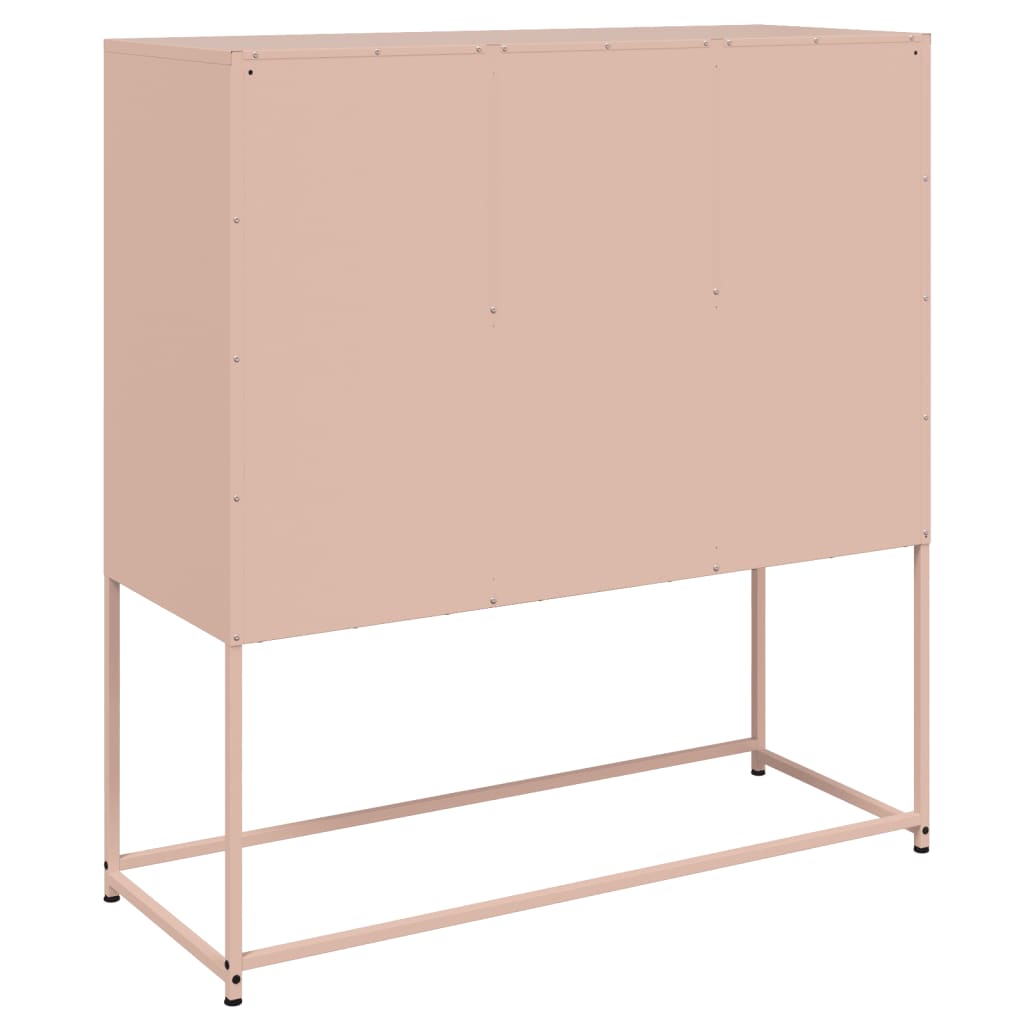 Sideboard Rosa 100,5x39x107 cm Stahl