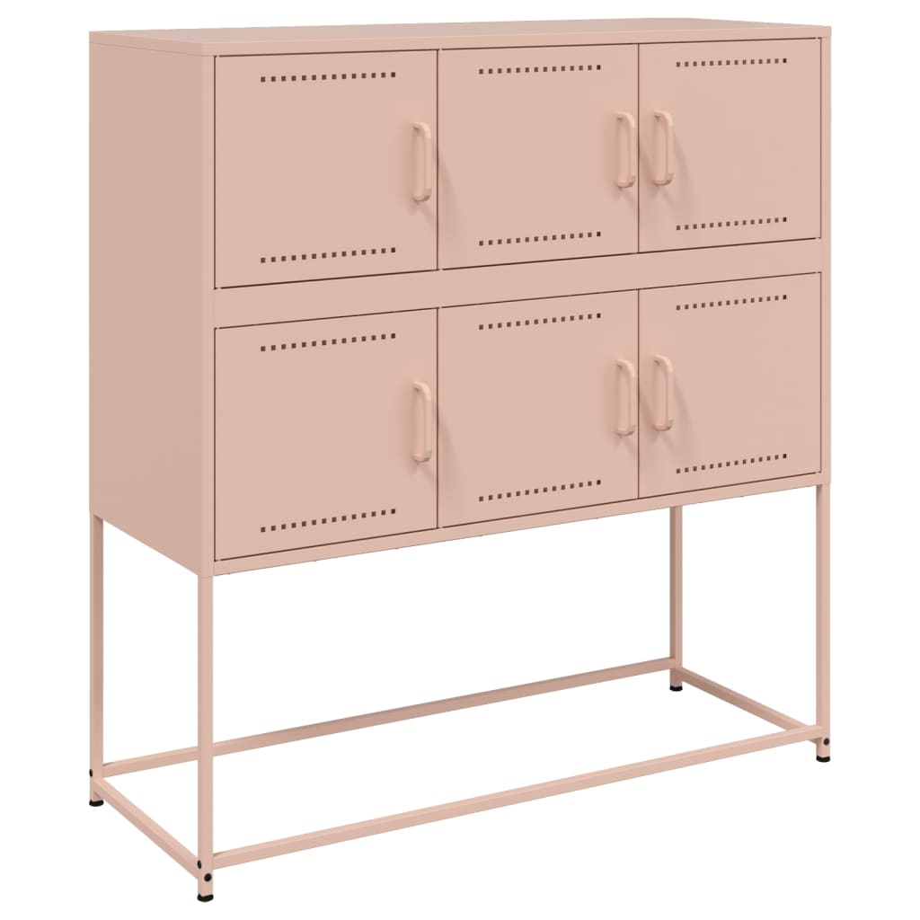 Sideboard Rosa 100,5x39x107 cm Stahl