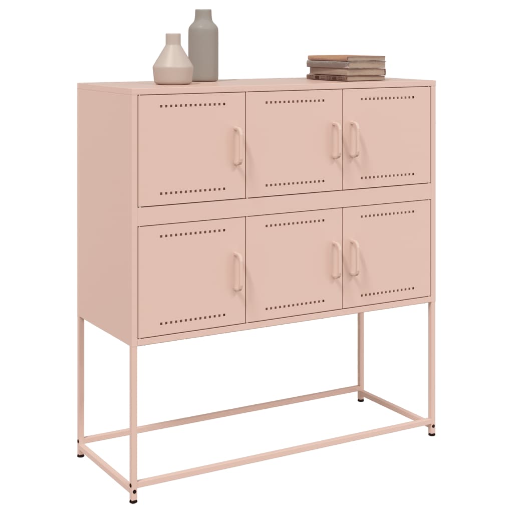 Sideboard Rosa 100,5x39x107 cm Stahl