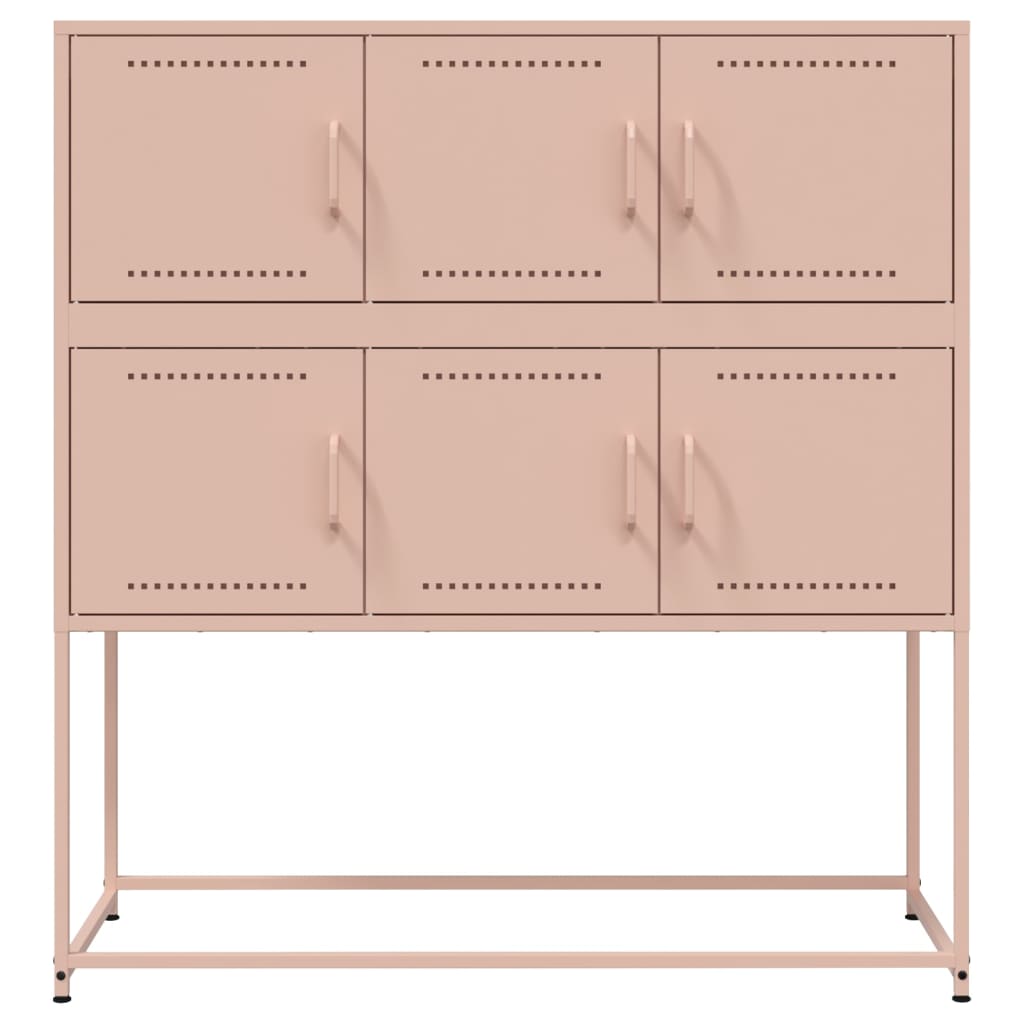 Sideboard Rosa 100,5x39x107 cm Stahl