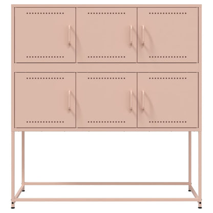 Sideboard Rosa 100,5x39x107 cm Stahl