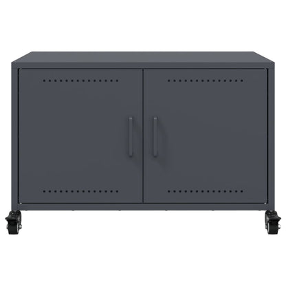 TV-Schrank Anthrazit 68x39x43,5 cm Stahl