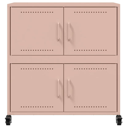 Sideboard Rosa 68,5x39x72 cm Stahl