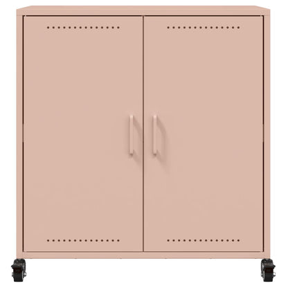 Sideboard Rosa 68,5x39x72 cm Stahl