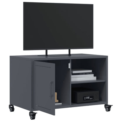 TV-Schrank Anthrazit 68x39x43,5 cm Stahl