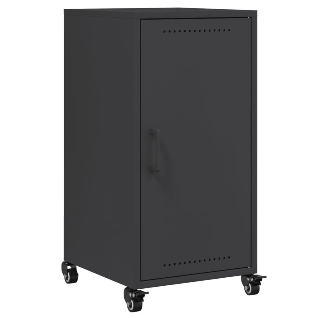 Sideboard Schwarz 36x39x72 cm Stahl