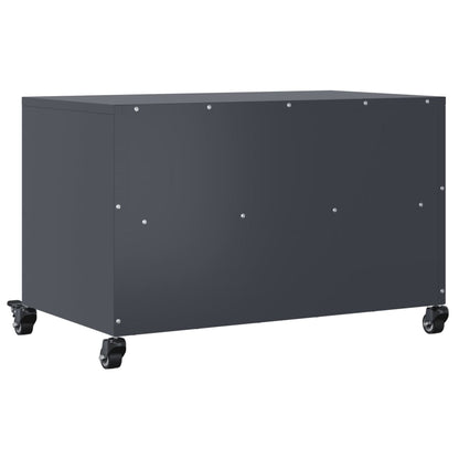 TV-Schrank Anthrazit 68x39x43,5 cm Stahl