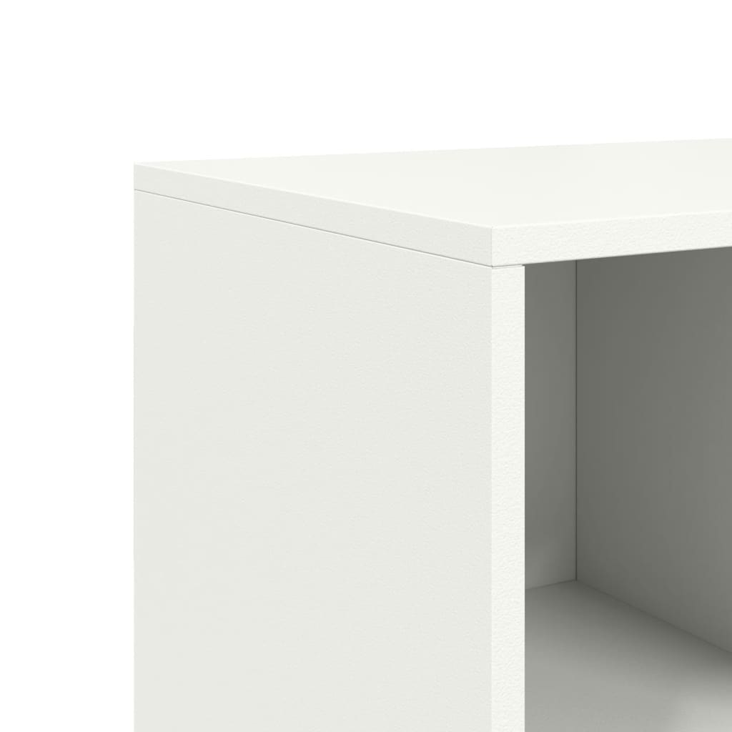 Sideboard Weiß 100,5x39x72 cm Stahl