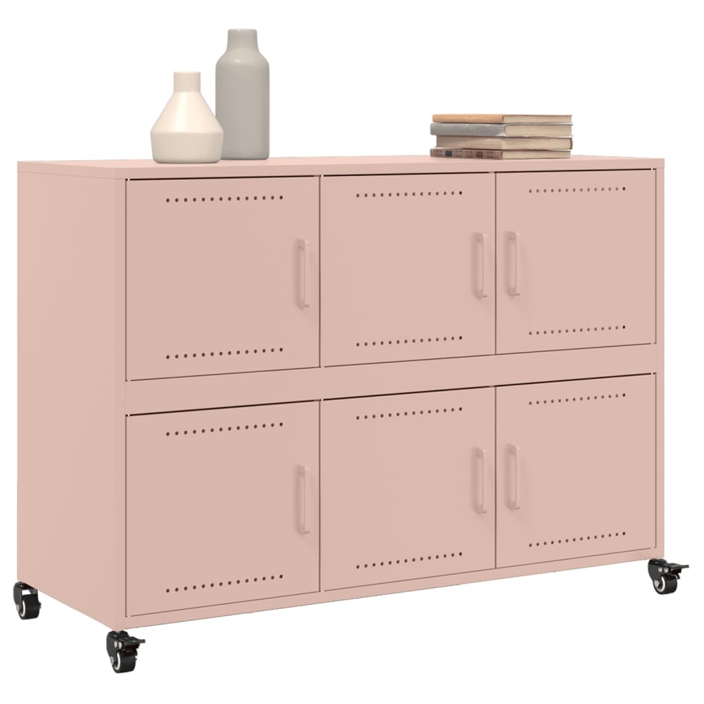 Sideboard Rosa 100,5x39x72 cm Stahl