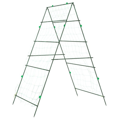 Pflanzennetz A-Rahmen 99x90x175,5 cm Stahl