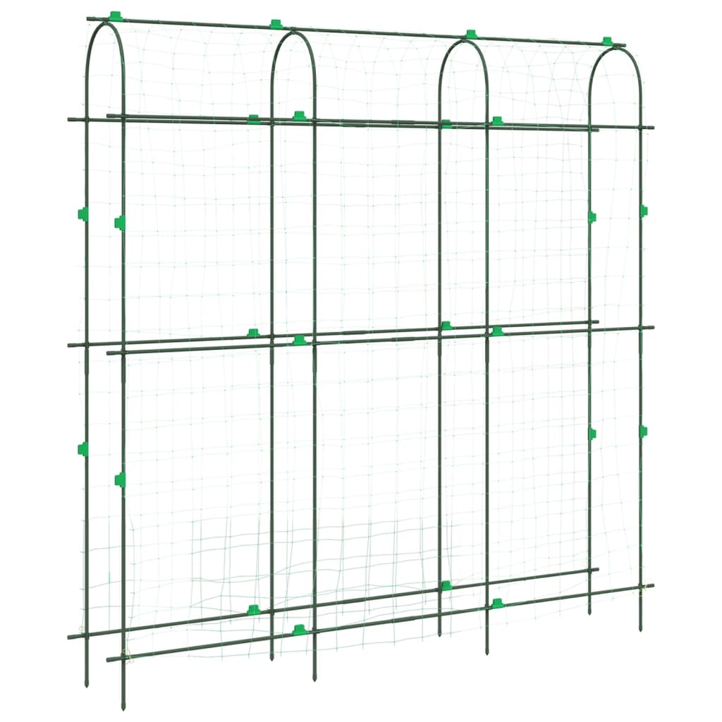 Pflanzennetz U-Rahmen 181x31x182,5 cm Stahl