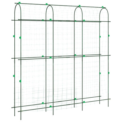 Pflanzennetz U-Rahmen 181x31x182,5 cm Stahl