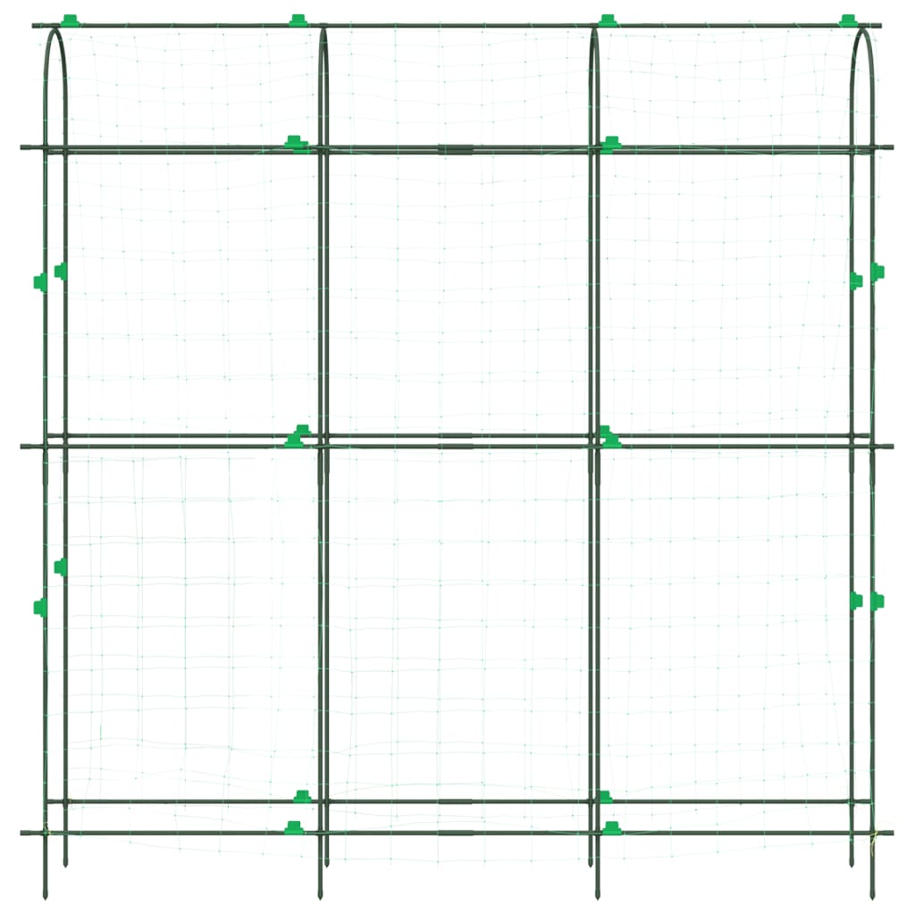 Pflanzennetz U-Rahmen 181x31x182,5 cm Stahl