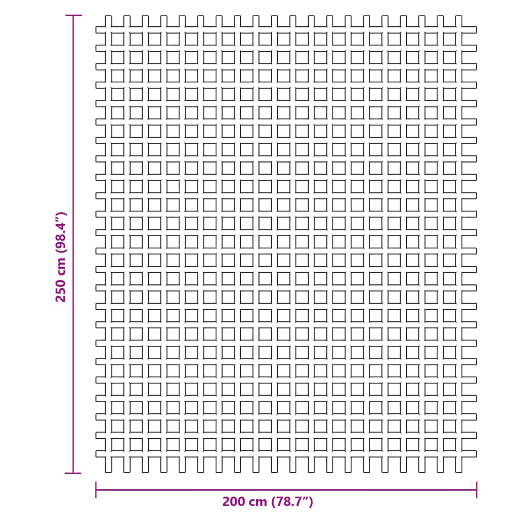 Campingteppich Grün 2,5x2 m