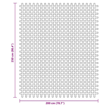 Campingteppich Grün 2,5x2 m