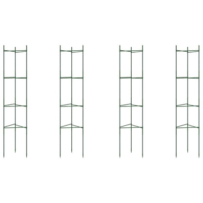 Tomatenkäfige 4 Stk. 154 cm Stahl und PP