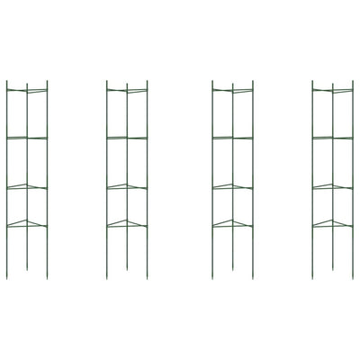 Tomatenkäfige 4 Stk. 154 cm Stahl und PP