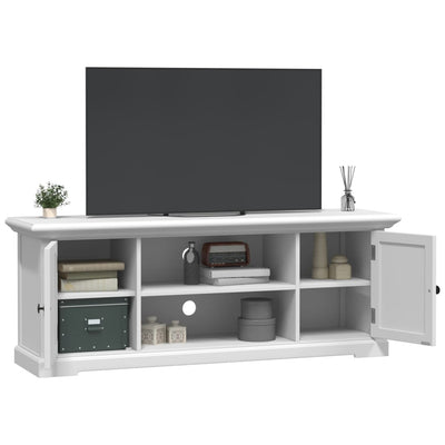 TV-Schrank Weiß 110x30x41 cm Holzwerkstoff