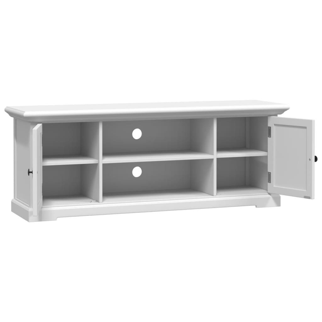 TV-Schrank Weiß 110x30x41 cm Holzwerkstoff