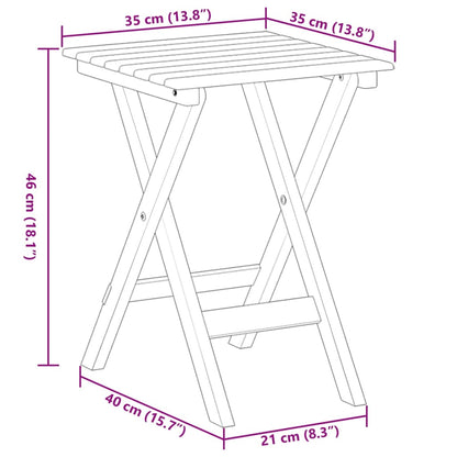 Schaukelstühle 2 Stk. mit Klapptisch Grau Massivholz Pappel