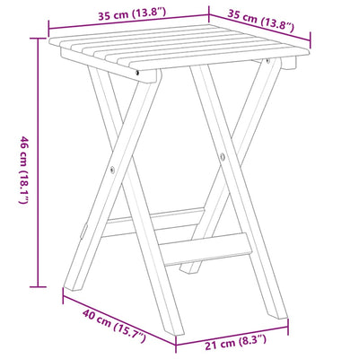 Schaukelstühle 2 Stk. mit Klapptisch Grau Massivholz Pappel