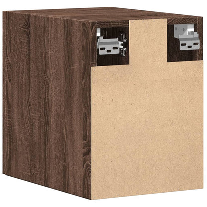 Wandschrank Braun Eichen-Optik 30x42,5x40 cm Holzwerkstoff