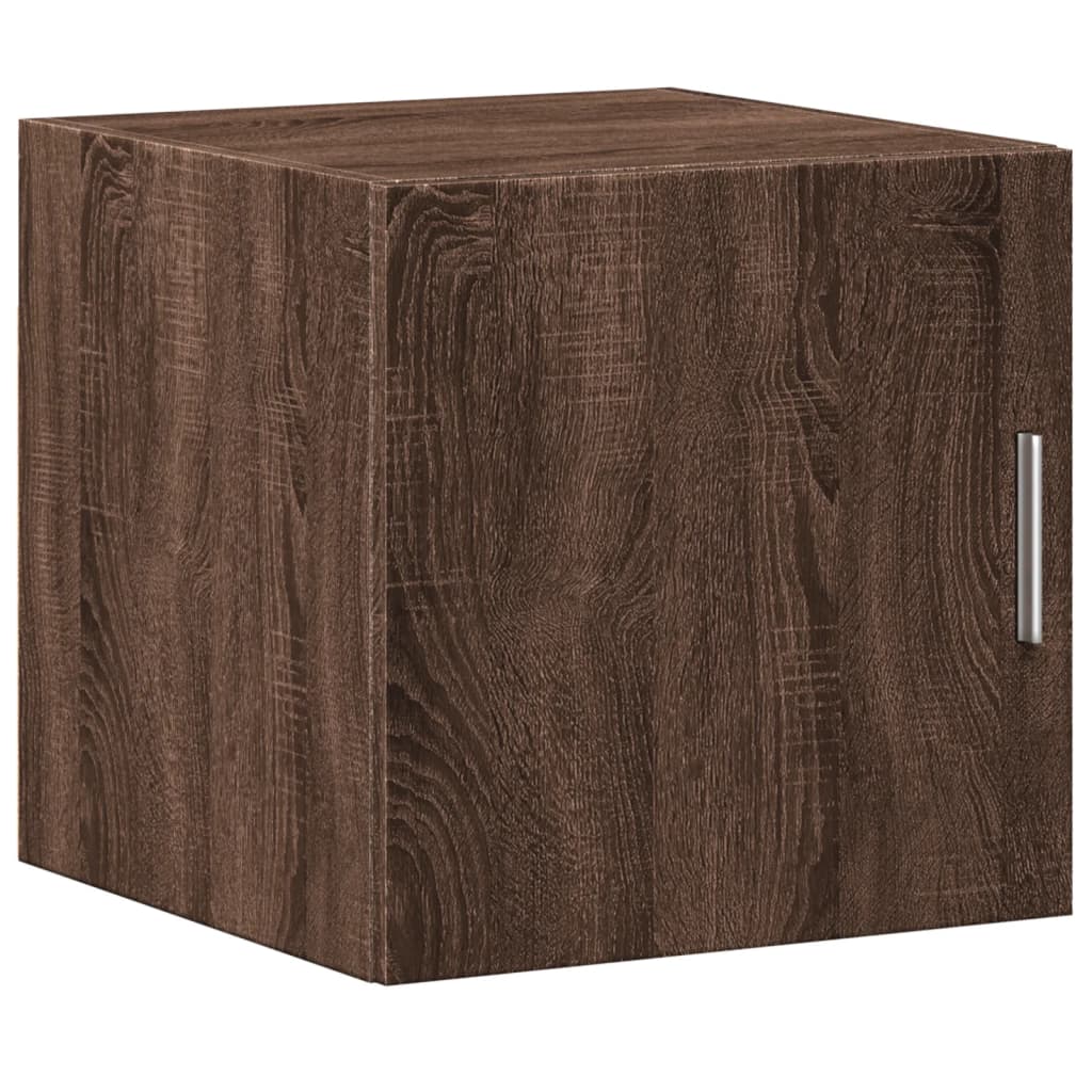 Wandschrank Braun Eichen-Optik 40x42,5x40 cm Holzwerkstoff