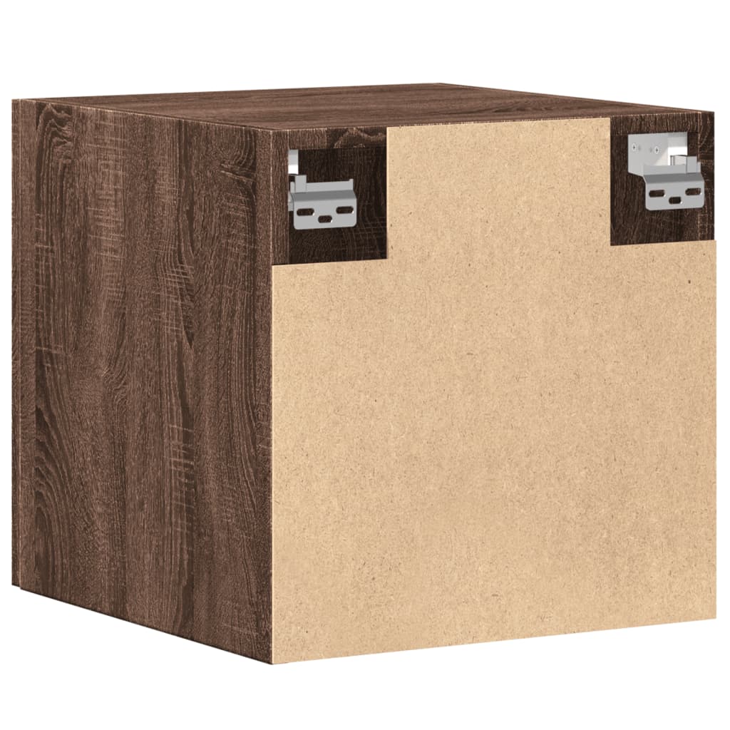 Wandschrank Braun Eichen-Optik 40x42,5x40 cm Holzwerkstoff