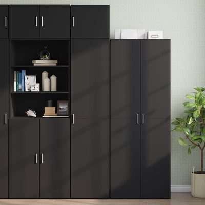 Wandschrank Schwarz 45x42,5x40 cm Holzwerkstoff