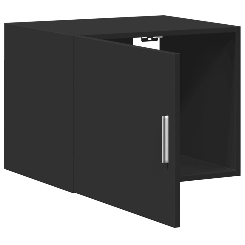 Wandschrank Schwarz 50x42,5x40 cm Holzwerkstoff