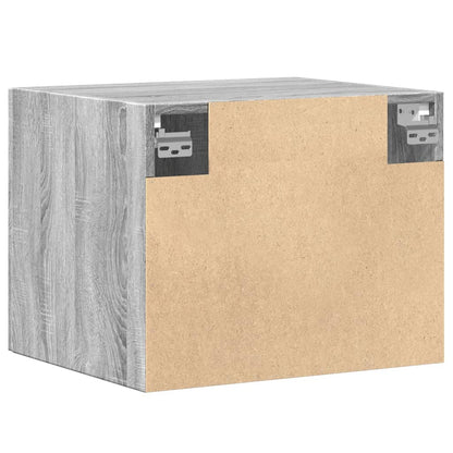 Wandschrank Grau Sonoma 50x42,5x40 cm Holzwerkstoff